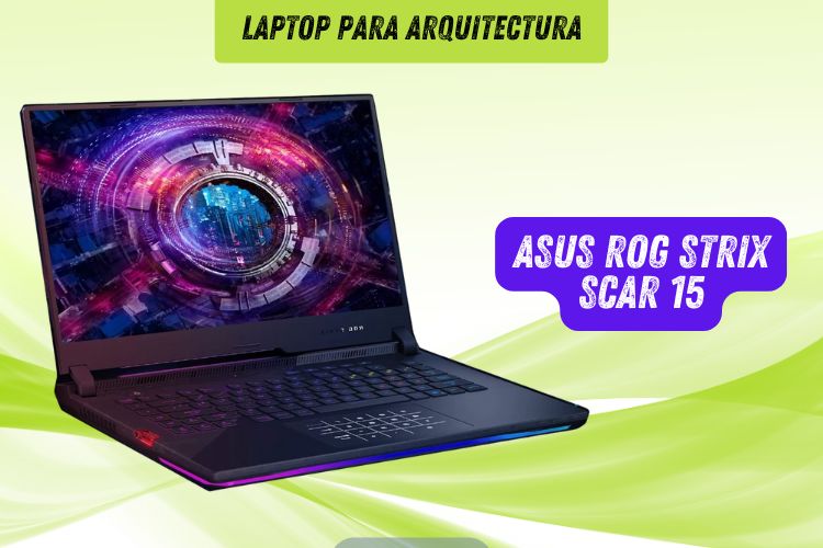 Imagen del computador portátil Asus ROG Strix Scar 15