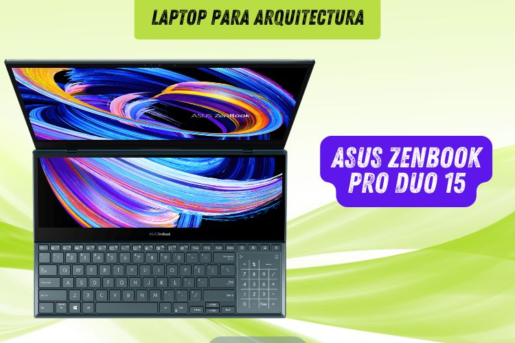 Imagen del computador portátil Asus ZenBook Pro Duo 15