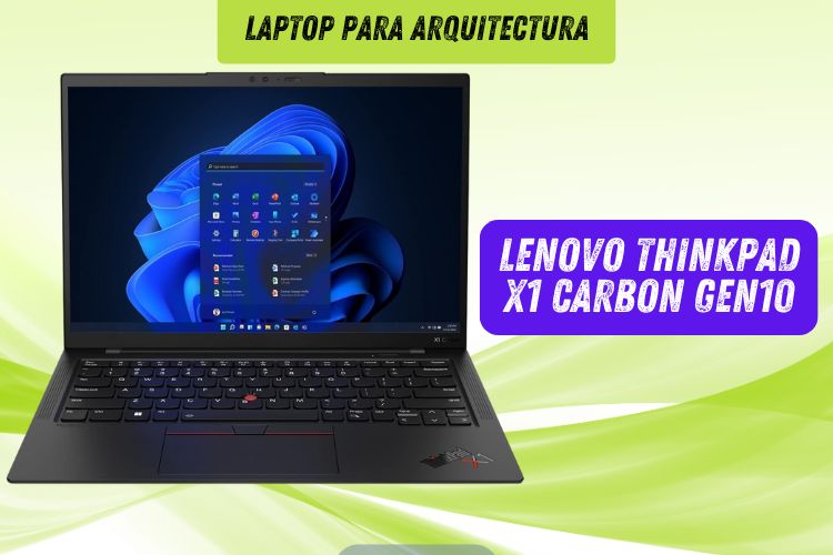 Imagen del computador portátil Lenovo ThinkPad X1 Carbon Gen10
