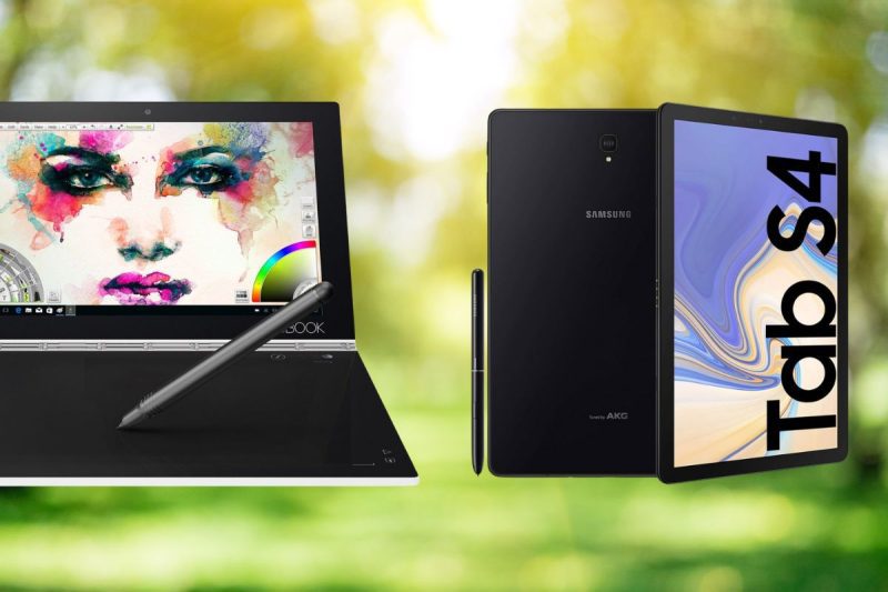 Comparativa Lenovo Yoga Book 10 vs Samsung Galaxy Tab S4