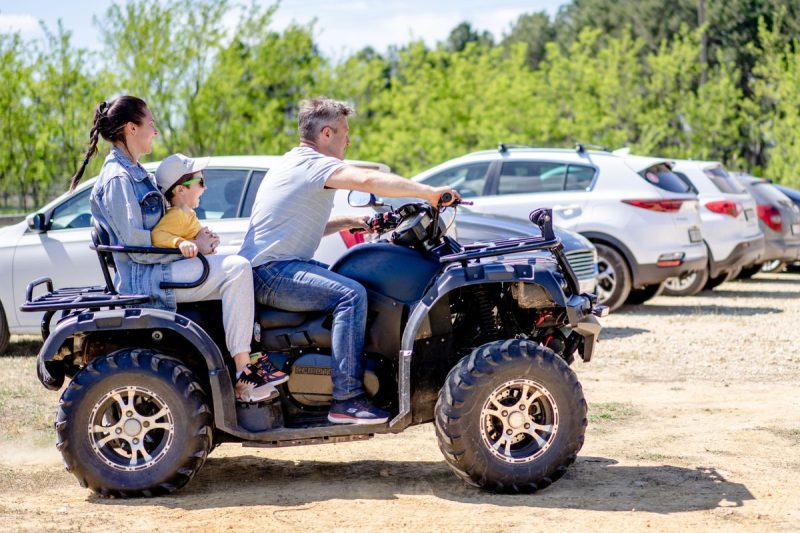 cuatrimotos electricas infantiles exteriores Cuatrimotos eléctricas infantiles en exteriores familiares