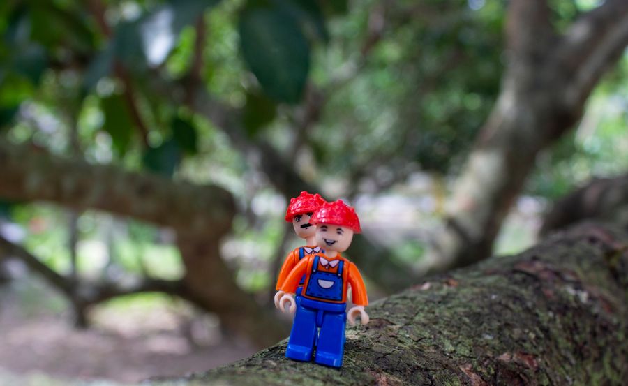Figura LEGO creativa