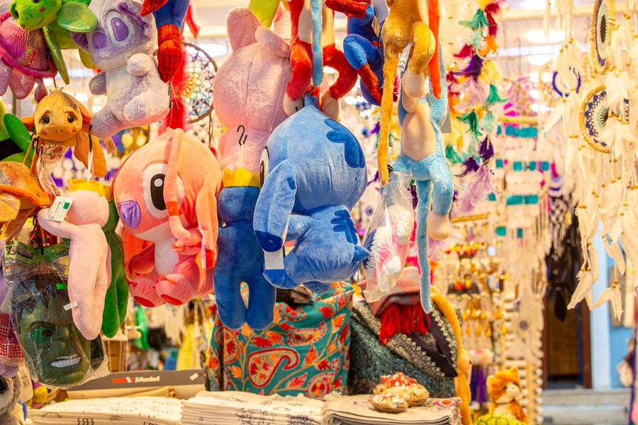 Peluches Disney auténticos en mercado interior
