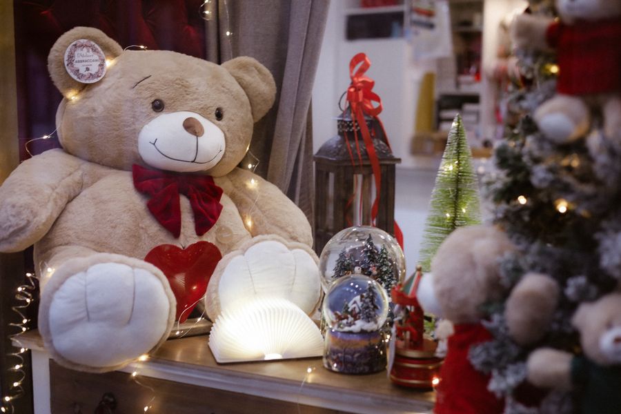Peluches navideños en México
