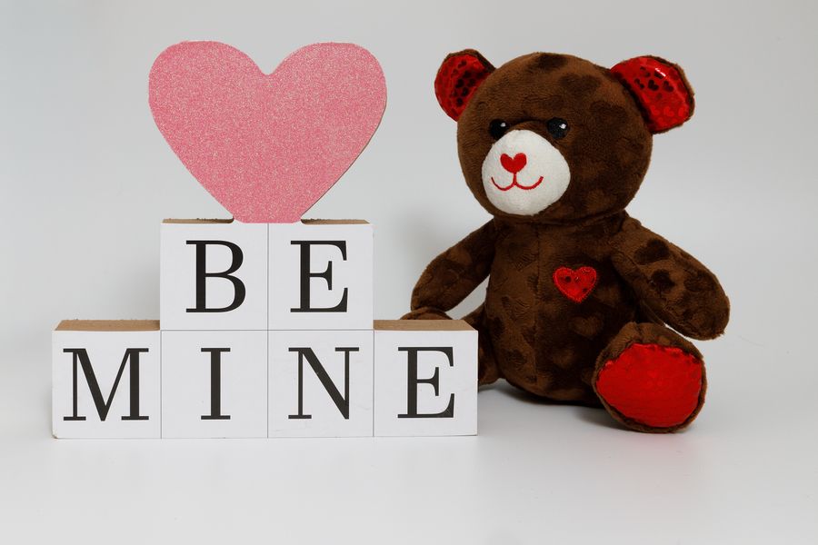 Peluches de San Valentín IA